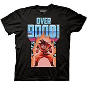 Dragon Ball Z Goku Over 9000 Black T-Shirt